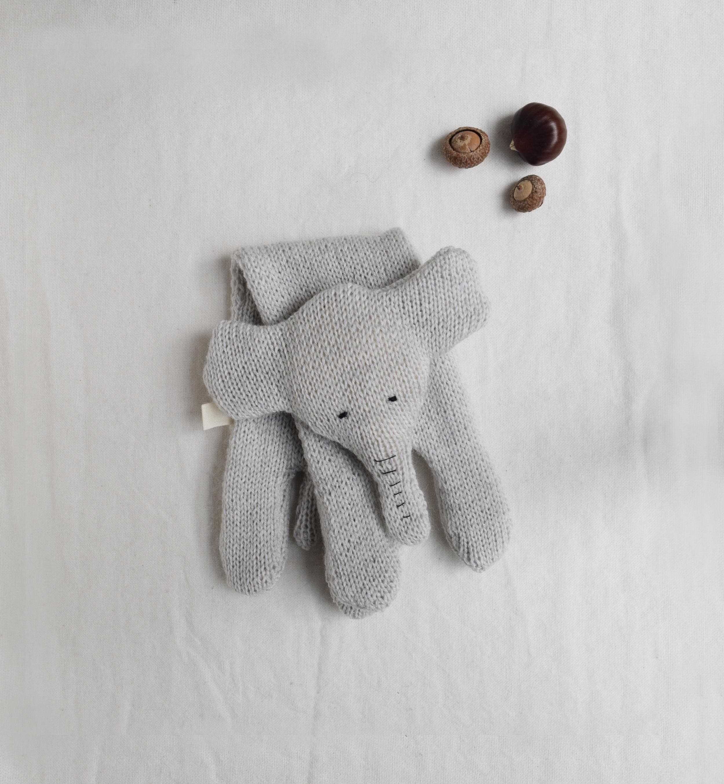 Digital Knitting Pattern for an Elephant / Elephant Knitting 