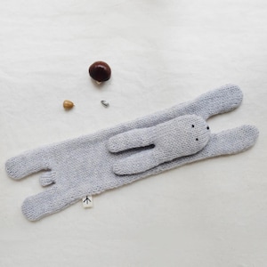 Padrão de tricô digital para um coelho / padrão de tricô de coelho / padrão de brinquedo de pelúcia de coelho