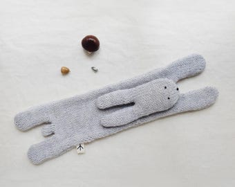Cuddly rabbit KNITTING PATTERN / rabbit knit pattern