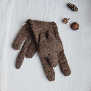 Digital fox knitting pattern / fox knitting pattern / fox soft toy pattern / knitting toy