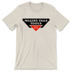 Millers Falls — Emblem (Clear) T-Shirt (Multiple Colors)