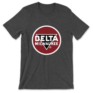 Delta-Milwaukee — 1941-1952 Emblem (Solid) T-Shirt (Multiple Colors)