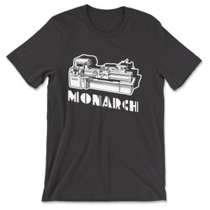 Monarch Machine Tool Co. — Lathe T-Shirt (Multiple Colors)