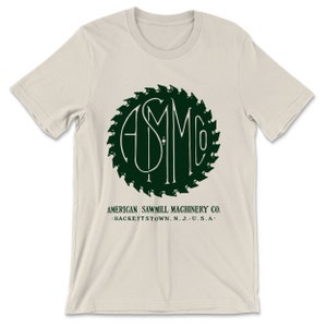 American Sawmill Machinery Co. — Insignia (Green) T-Shirt (Multiple Colors)