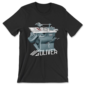 Oliver — Camiseta con sierra de mesa n.° 290 (verde azulado) (varios colores)