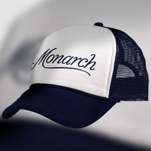 American Sawmill Machinery Co. — Monarch (Navy) — Mesh Hat