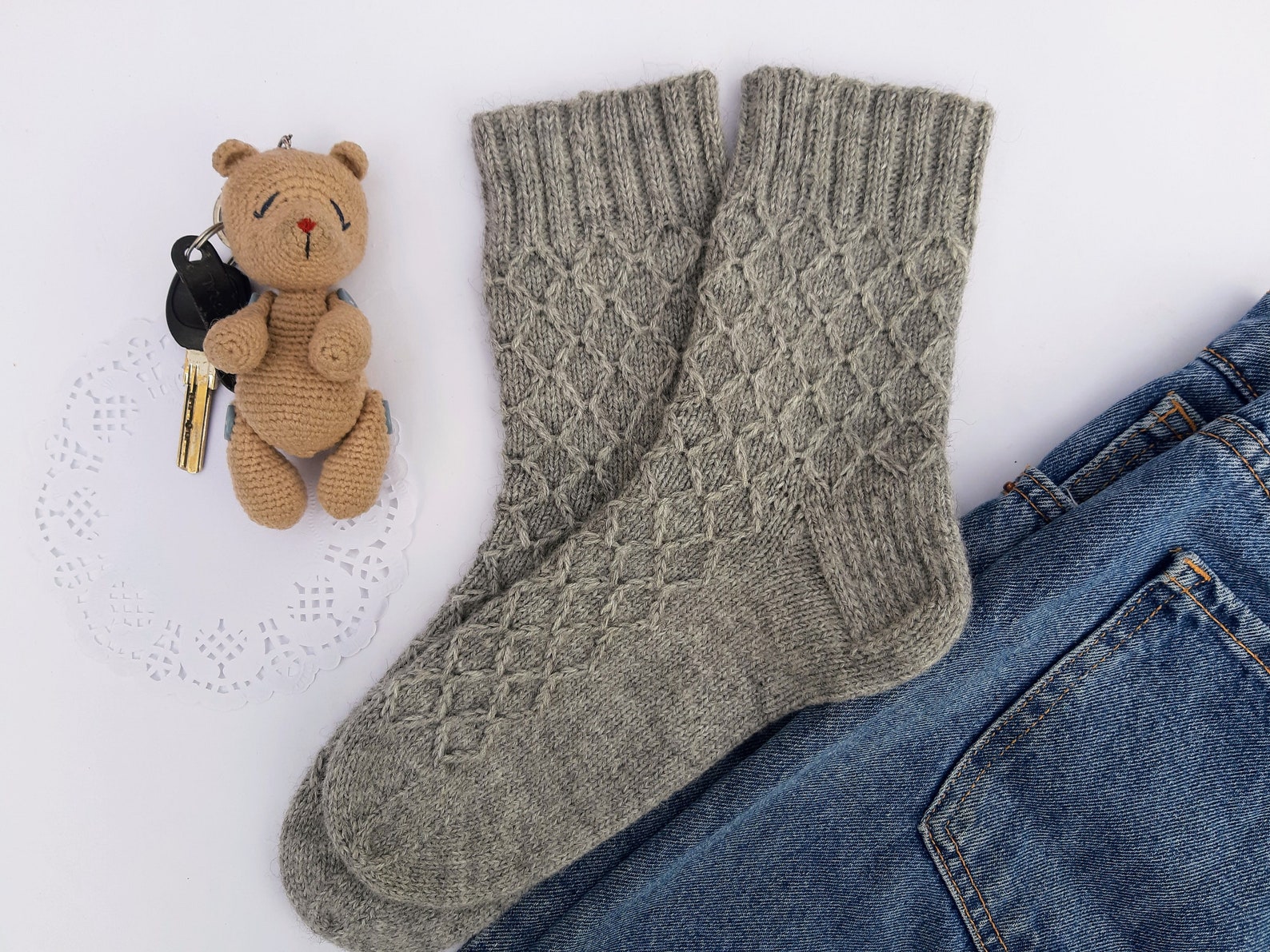 Knit Socks Pattern Digital Download Easy Sock Knitting Etsy