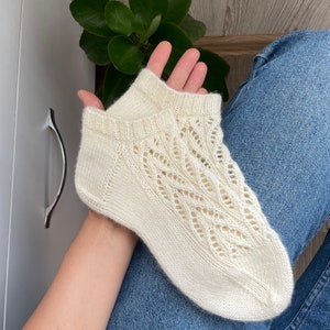 Ankle lace socks tutorial