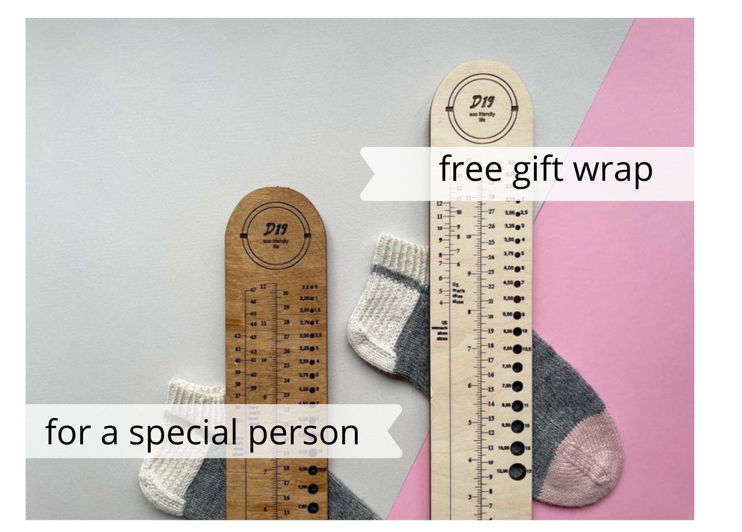 Knitting ruler Personalized knitting tool Ruler for Measuring | Etsy