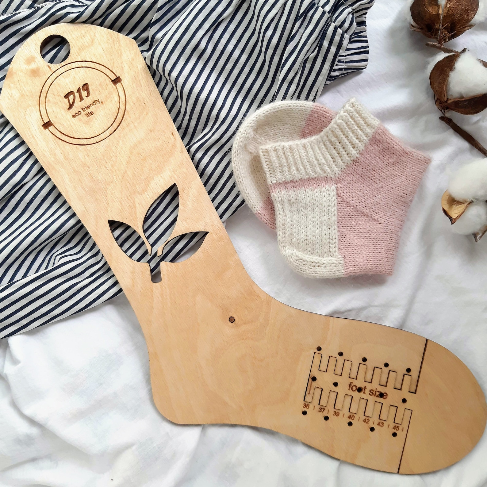 2 pcs wooden sock blockers Knitting sock blockers Sock forms Etsy