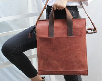 personalized leather tote bolsas