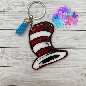 Whimsical Hat Keychain