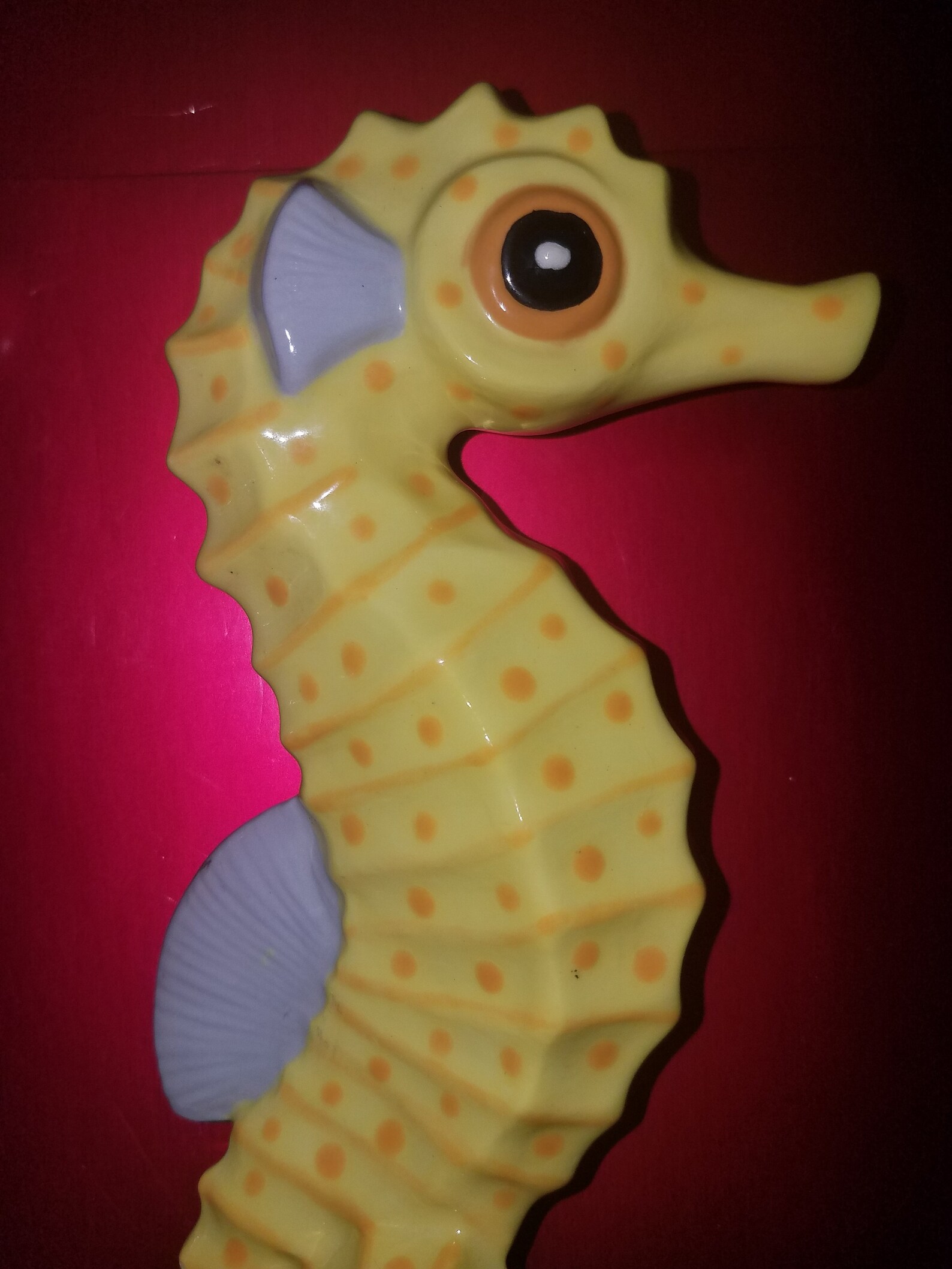 Set of 2 vintage ceramic seahorse wall plaques / wall Etsy