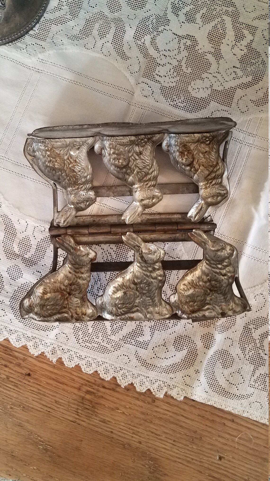 Antique Hinged Chocolate Bunny Rabbit Mold Germany. No 10523 | Etsy