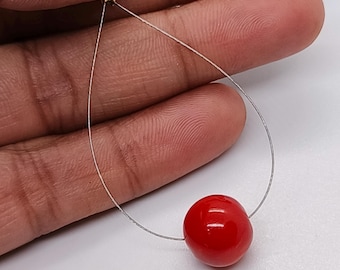 透きとおる夏」クリアビーズストラップ – gaacal 新品未使用 珊瑚&オニキス ビーズ ストラップ