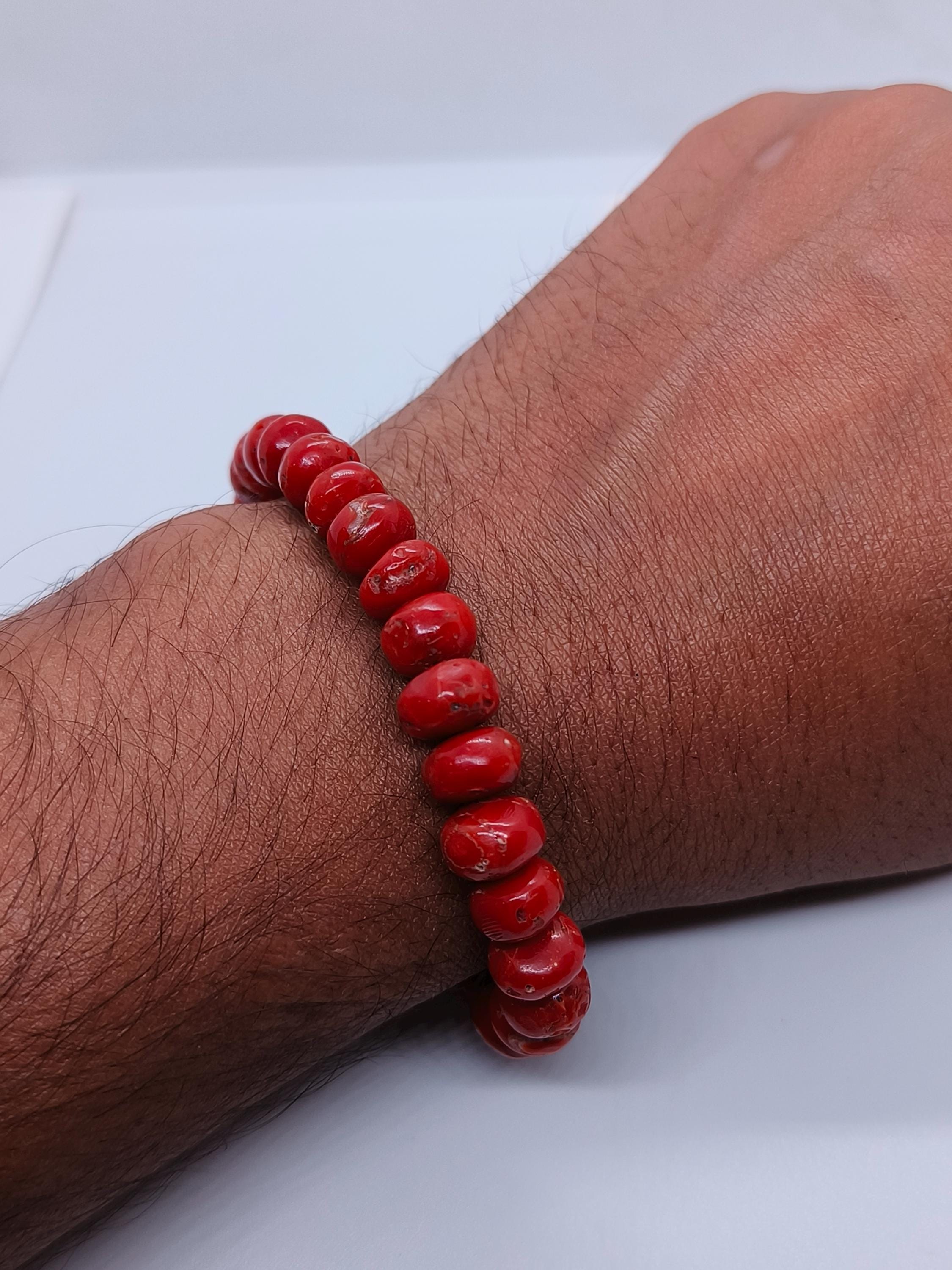 Multi-Color Weathered Agate Gemstone 10mm Round Beads Stretch Bracelet 7 Inch Un - Foto 13