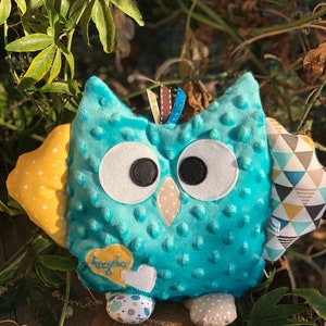 Owl/owl dry hot water bottle