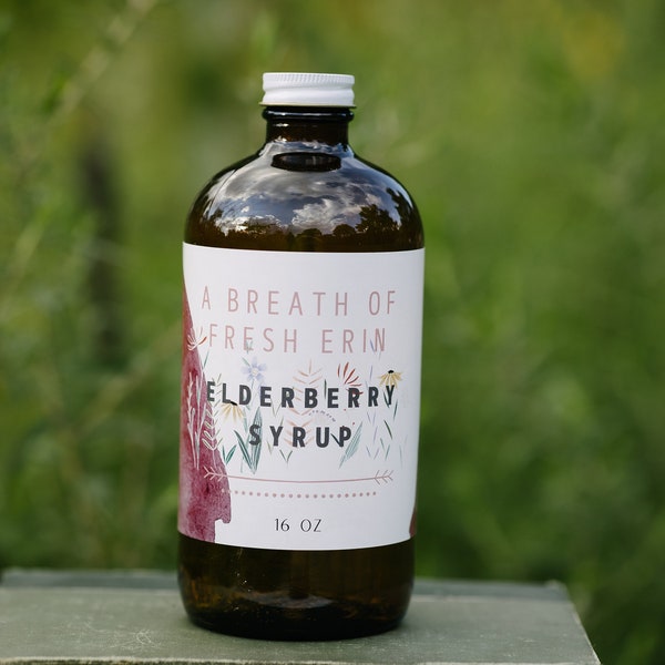 Organic Elderberry Syrup