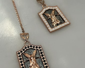 Collana Placca Angelo
