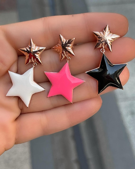 Etsy star earrings deals