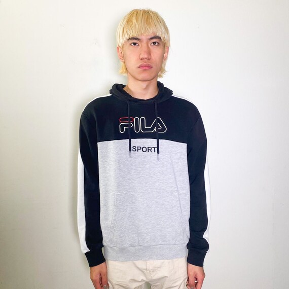 Fila hooded shop sweatshirt