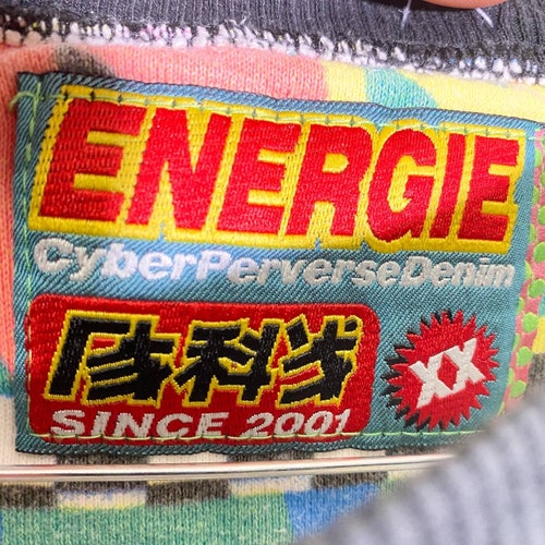 Vintage 90s ENERGIE shops pop comics sweatshirt