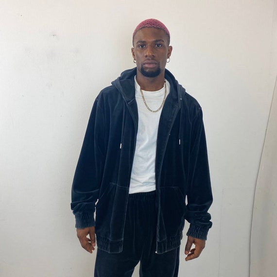 VIntage y2k Karl Kani velour tracksuit set Gem