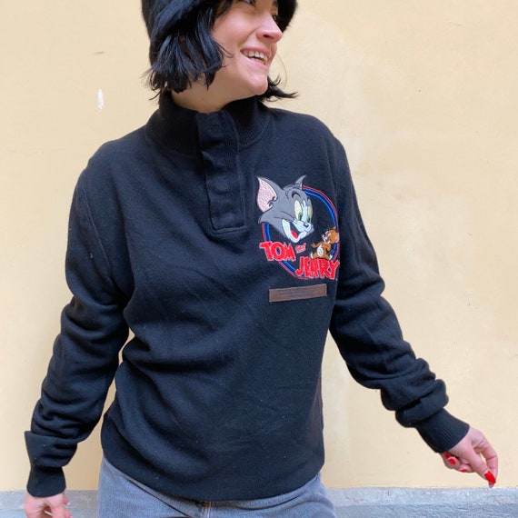 Iceberg Tom & Jerry turtle neck sweater