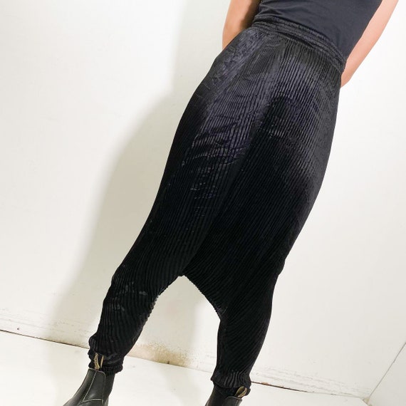 Vintage 90s Jean Paul Gaultier Plisse Trousers - Etsy