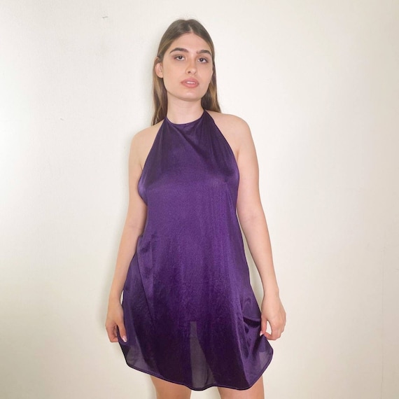 La perla purple clearance dress