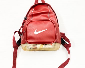 nike leather backpack