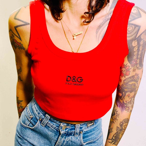 d&g crop top