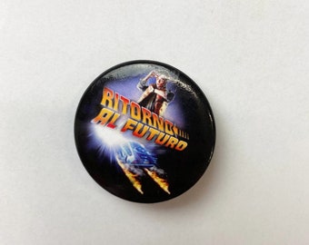 Vintage 90s Back to the future italian pin