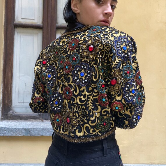 Bolero sequins jacket