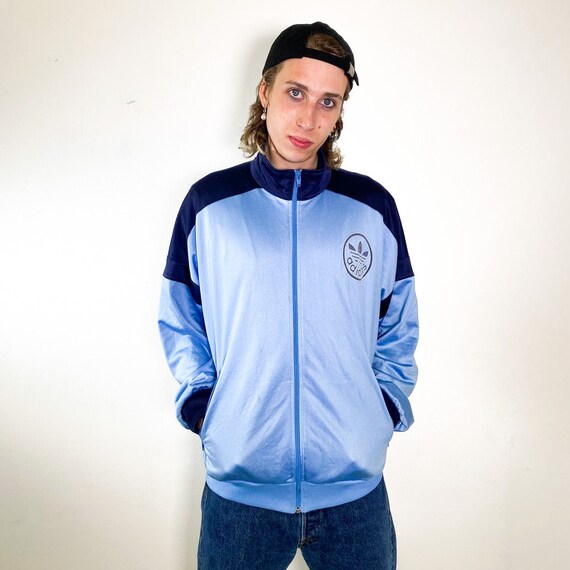 Vintage 80s ADIDAS ORIGINALS Blue 