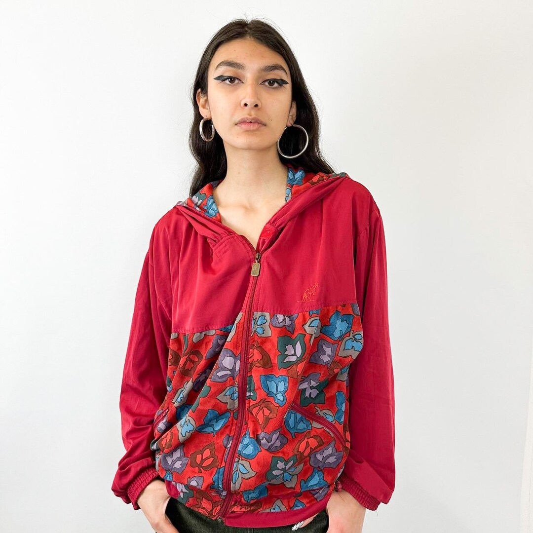 vintage-90s-australian-burgundy-hooded-jacket-etsy