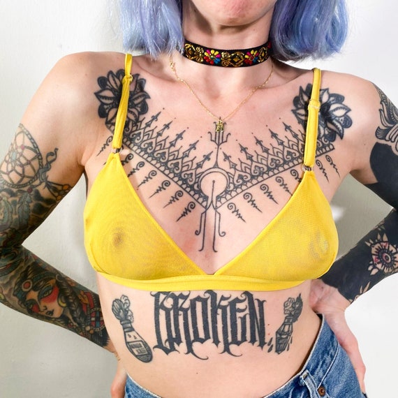 Vintage top Jean Paul Gaultier yellow - Gem