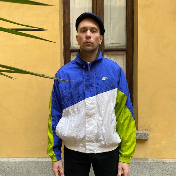 vintage nike spray jacket