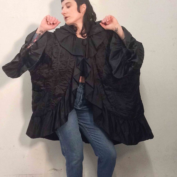 80s CAPE COAT JACKET
