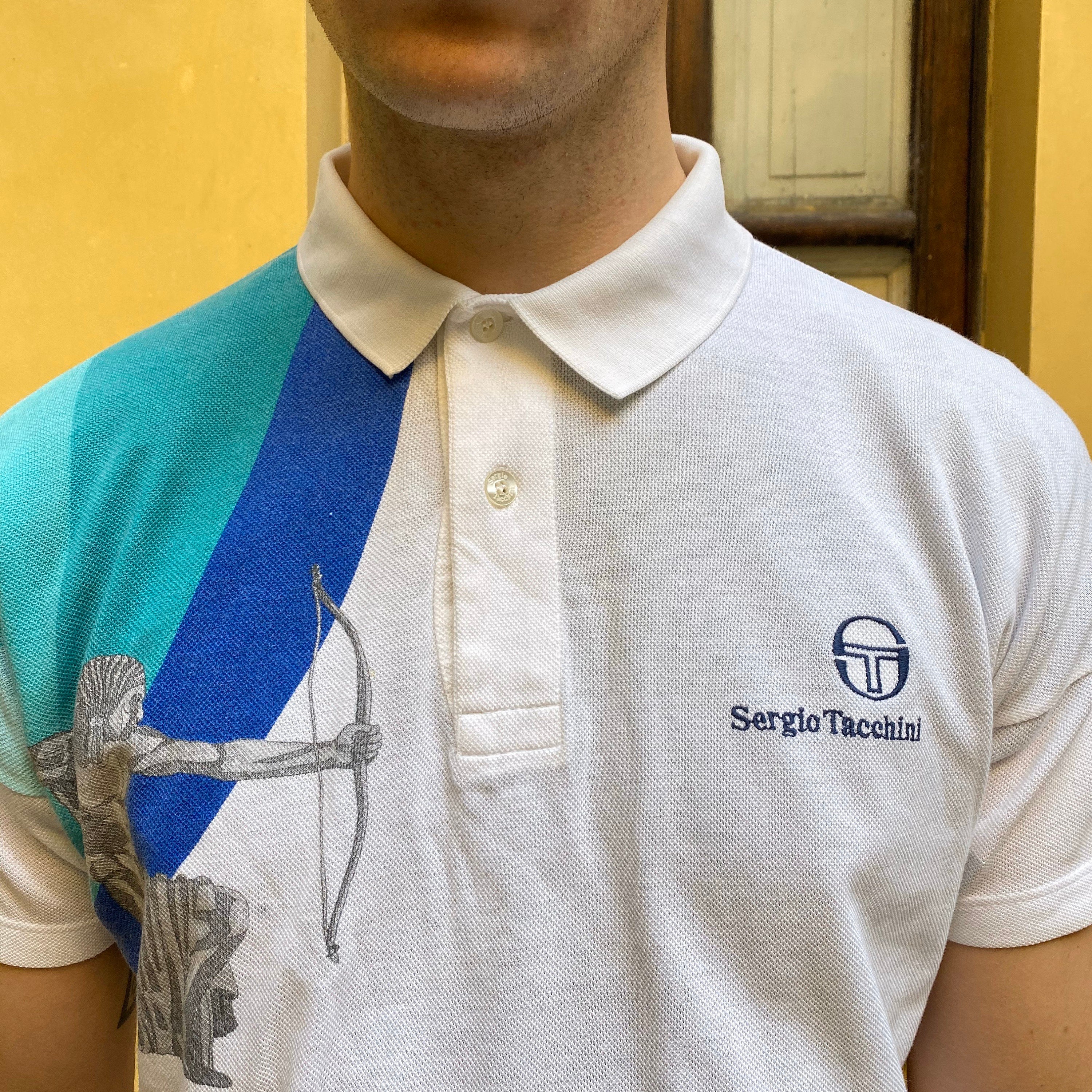 SERGIO Tacchini Vintage Sampras polo - Etsy Italia