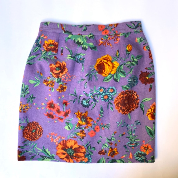 Kenzo floral skirt