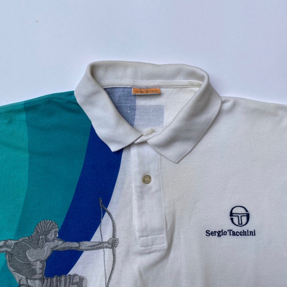 SERGIO Tacchini Vintage Sampras Polo - Etsy