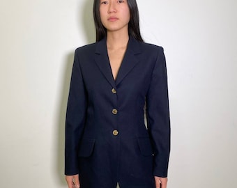 VIntage 90s MOSCHINO Cheap and Chic blazer wool jacket