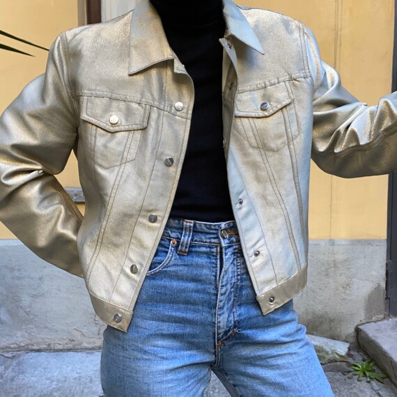 ICEBERG gold jacket