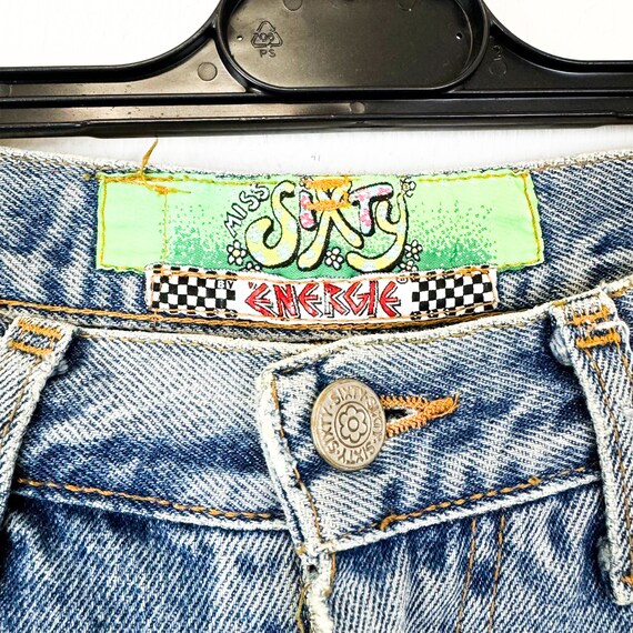 Vintage 90s MISS SIXTY love not war jeans - image 5