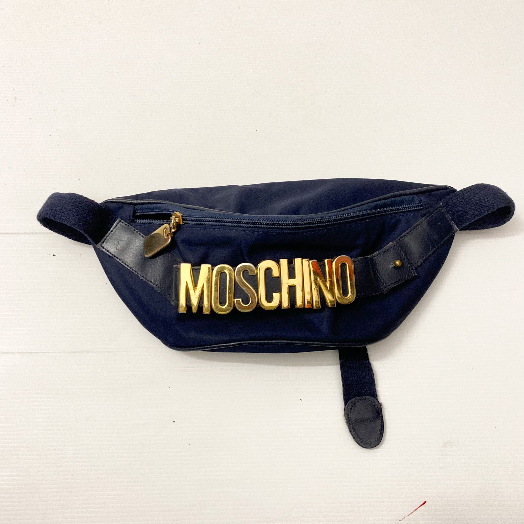 1990's Moschino Vintage Paint Palette Artist Bag