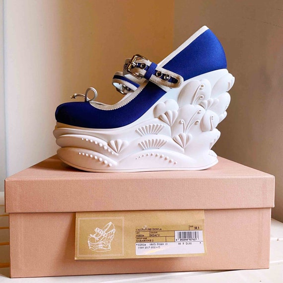 MIU MIU WEDGES Mary Jane