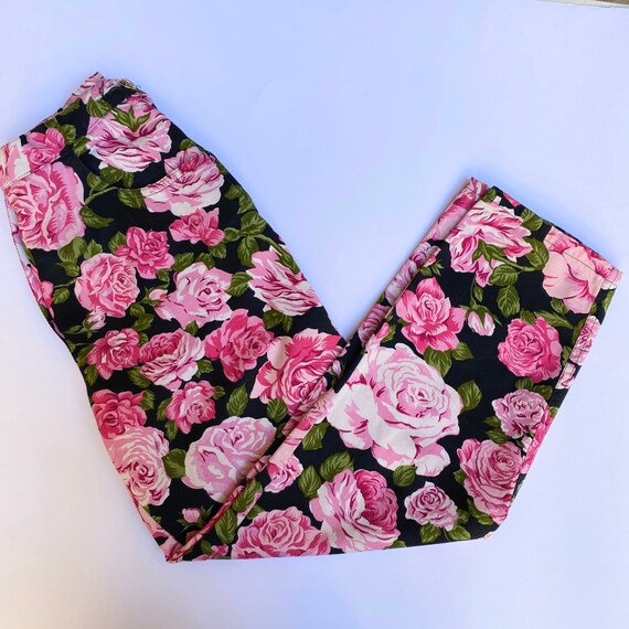 Moschino roses HighWaist pants