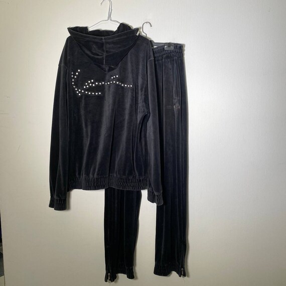 VIntage y2k Karl Kani velour tracksuit set Gem