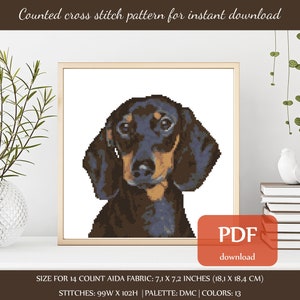Hounds at Full Cry ~ Dogs Foxhunting ~ DIY Counted Cross Stitch Pattern Hounds at Full Cry ~ Dogs Foxhunting ~ DIY Counted Cross Stitch Pattern